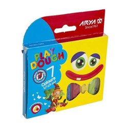 خمیربازی 7 رنگ آریا مدل مقوایی