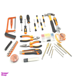 دریل چکشی باس مدل BS-5835 مجموعه 100 عددی