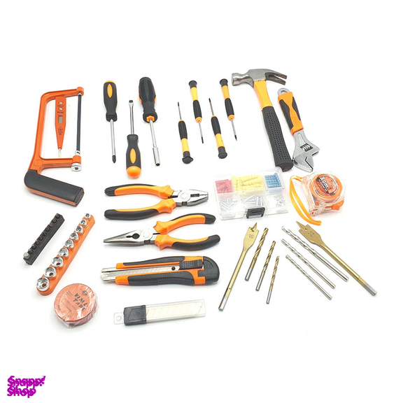 دریل چکشی باس مدل BS-5835 مجموعه 100 عددی