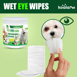 دستمال مرطوب سگ و گربه مخصوص گوش و اطراف چشم کوالاپت مدل Wipes03 بسته ۲ عددی