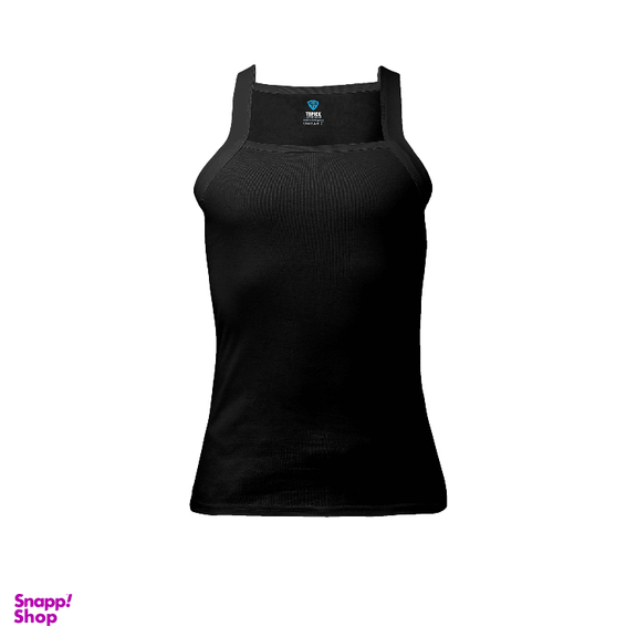 زیرپوش رکابی خشتی مردانه تاپیک کد 61 رنگ مشکی