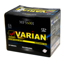 باتری اتمی خودرو صبا باتری ۶۰ آمپر مدل Varian