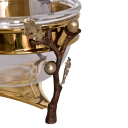 سالاد خوری ریتون طرح شاخه بلوط کد 03