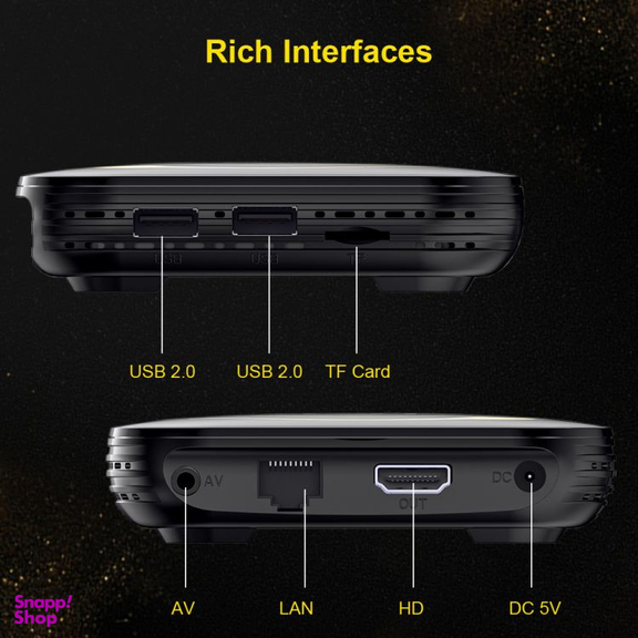 اندروید باکس اچ‌ کی وان مدل RBOX-H8S 4/64GB