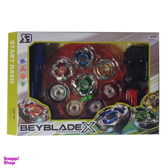 فرفره انفجاری مدل BEYBLADEX مجموعه 16 عددی