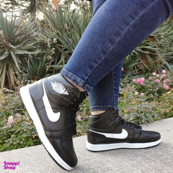 کفش پیاده روی طرح ایر جردن کد 004 رنگ مشکی