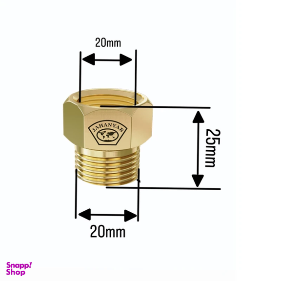روپیچ توپیچ جهانیار مدل 630 سایز 2.5 بسته 2 عددی