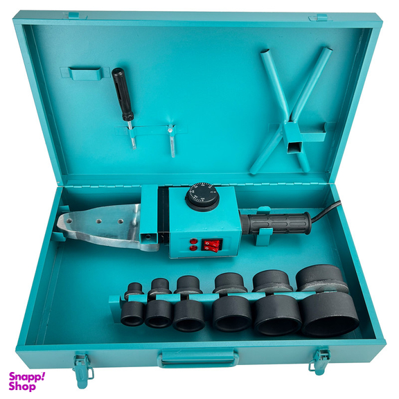 دستگاه جوش لوله پلیمری پاور اکشن مدل TW 1700 مجموعه 11 عددی