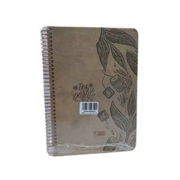 دفترچه یاداشت خط دار ۷۰ برگ طرح چای کد 804
