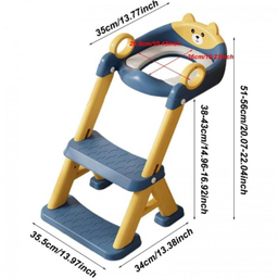 تبدیل توالت فرنگی پله دار کودک مدل خرس مهربان