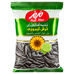 تخمه آفتابگردان ترش لیمویی مزمز وزن 105 گرم