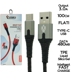 کابل کنفی TYPE-C وی اسمارت مدل VS-603 طول 1 متر