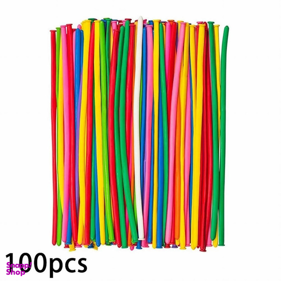 بادکنک مدل ماری ساده بسته 100 عددی