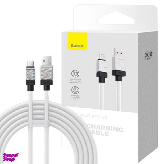 کابل USB به Type-C بیسوس مدل CoolPlay Series طول 2 متر