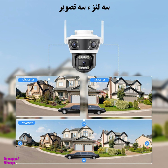 دوربین مداربسته تحت شبکه سیم کارتی مدل QQ855A