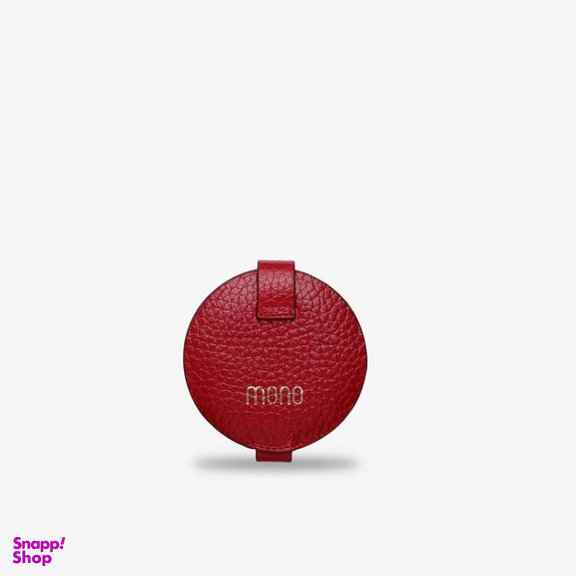 آینه جیبی دوطرفه چرم طبیعی مونو کد G0014