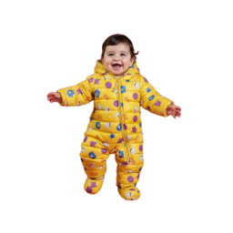 کاپشن سرهمی نوزاد کد 949 رنگ زرد