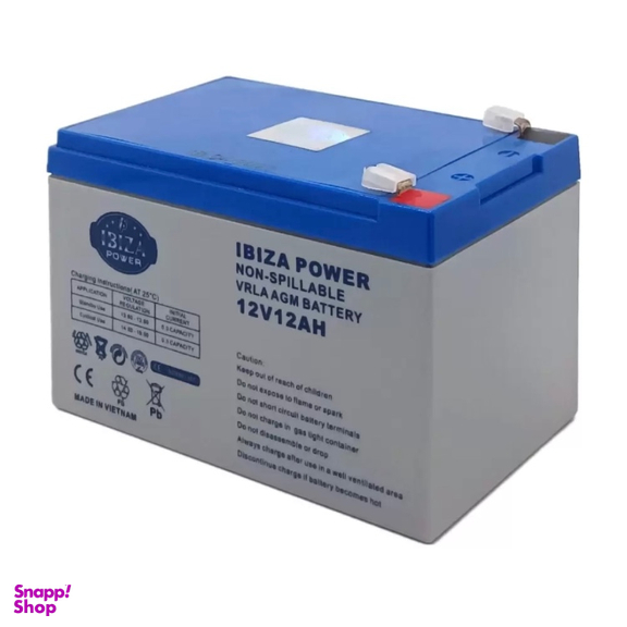 باتری UPS ایبیزا مدل 12V-12A