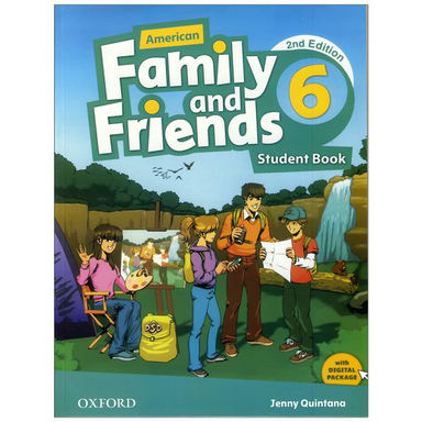 کتاب American Family and Friends 6 اثر Naomi Simmons انتشارات زبان مهر به همراه سی دی