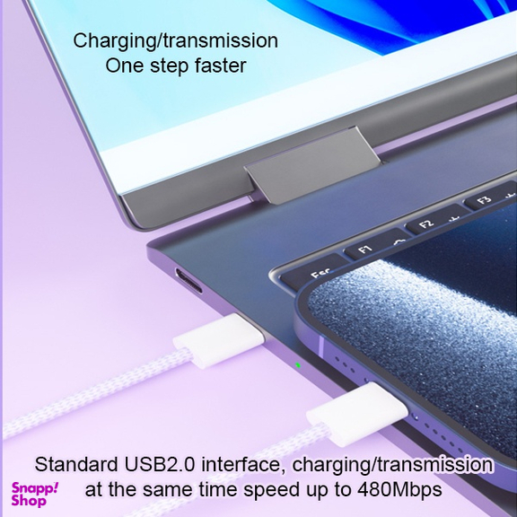 کابل تبدیل USB-C مدل PD27W طول 1 متر