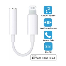 کابل لایتنینگ به جک 3.5mm هدفون طرح اپل