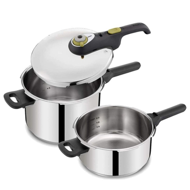 زودپز دوقلو تفال مدل Tefal Secure 5 گنجایش 4 و 6 لیتر