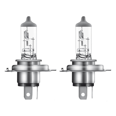 لامپ هالوژن خودرو اسرام مدل h4 بسته دو عددی