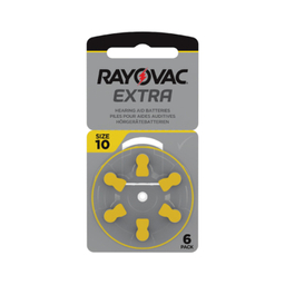 باتری سمعک ریوواک مدل Extra سایز 10 بسته 6 عددی