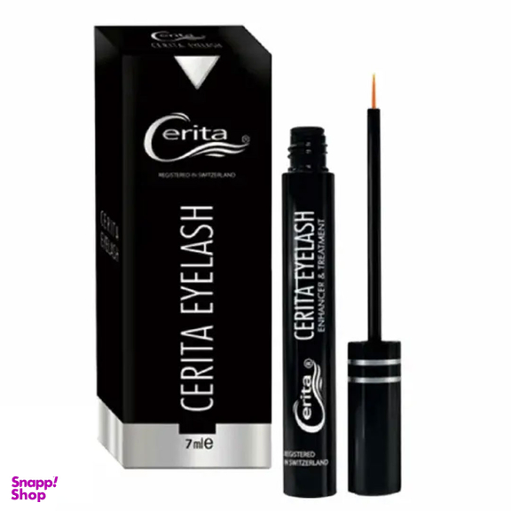 محلول تقویت کننده مژه سریتا مدل Eyelash حجم 7 میلی‌ لیتر