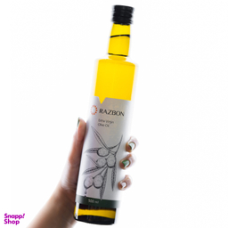 روغن زیتون فرابکر رزبن وزن 500 میلی لیتر به همراه روغن هسته انگور رزبن وزن 250 میلی لیتر