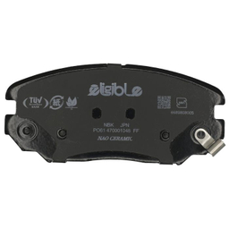 لنت ترمز جلو نائو سرامیکی خودرو الیجیبل کد HB13 مناسب هیوندا آزرا 2005 تا 2011