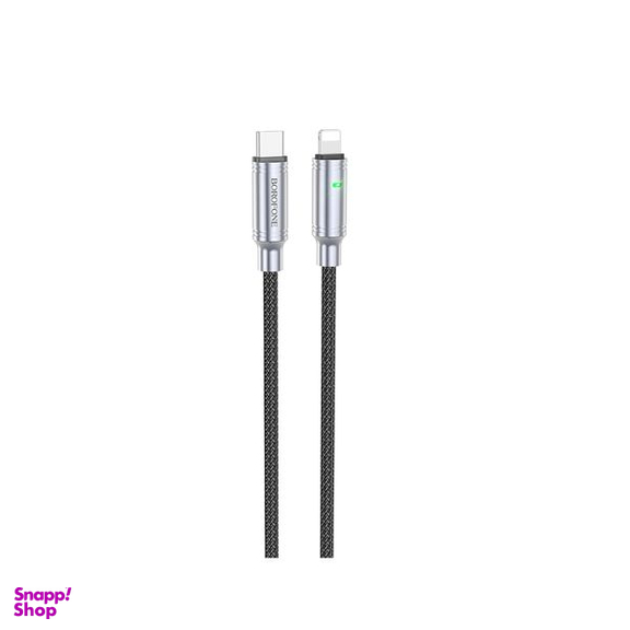 کابل تبدیل USB-C به لایتنینگ بروفون مدل BU40 27W طول 1.2 متر