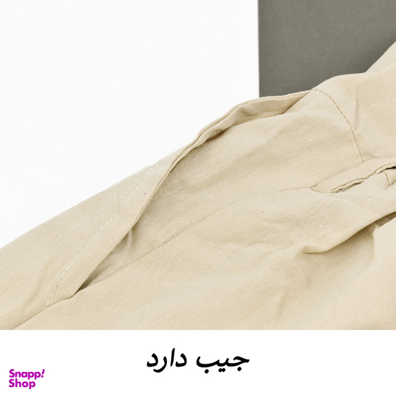 ست کت و سرهمی زنانه مدل دلسا کد M5174 رنگ کرم