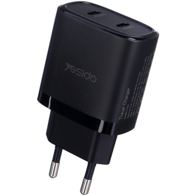 شارژر دیواری فست یسیدو مدل YC54 به همراه کابل Lightning به Type-C