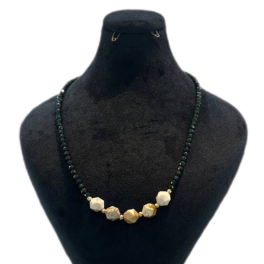 گردنبند طلا 18 عیار زنانه آوا مدل گوی کد 71