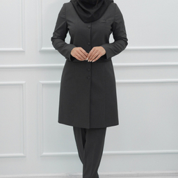 مانتو و شلوار زنانه السانا مدل کرشمه کد 155681