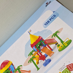 ساختنی 128 قطعه ناب سل مدل پارک شادی