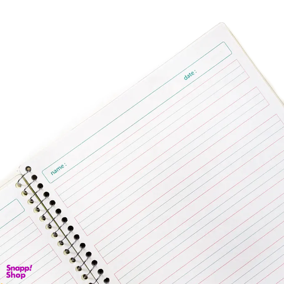 دفتر زبان 60 برگ نهال مدل 4 خط طرح Free کد 3642