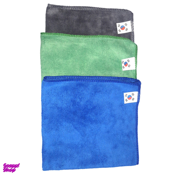 دستمال نظافت خودرو مدل میکروفایبر کد nano-30 بسته 3 عددی