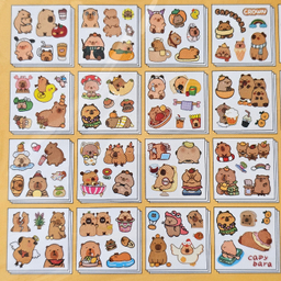 استیکر طرح کاپی بارا کد 225 بسته 100 عددی