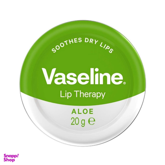 کرم نرم کننده لب وازلین مدل Aloe حجم 20 میلی لیتر