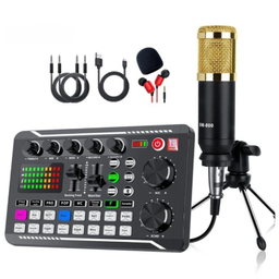 میکروفون کندانسر مدل Bm800 با کارت صدای Tanuki F998