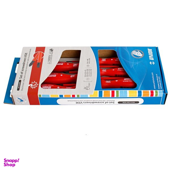 پیچ گوشتی یونیور مدل 603CS6VDE بسته 6 عددی