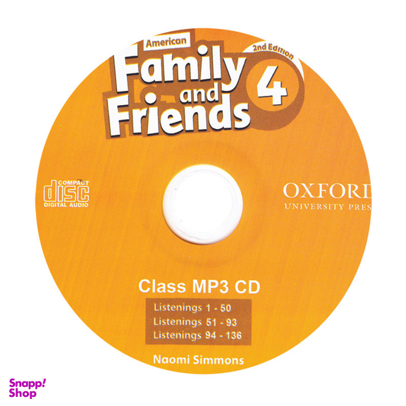 کتاب Family And Friends 4 Second Edition اثر Naomi Simmons انتشارات اشتیاق نور به همراه سی دی