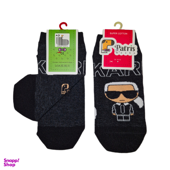 جوراب ساق کوتاه زنانه پاتریس مدل تا به تا کارل و شوپت