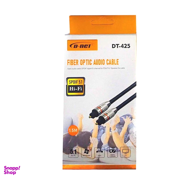 کابل اپتیکال دی نت مدل DT-425 طول 1.5 متر
