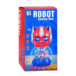 اسباب بازی ناب سل مدل چرخ دنده ای قلک طرح رباتی موزیکال