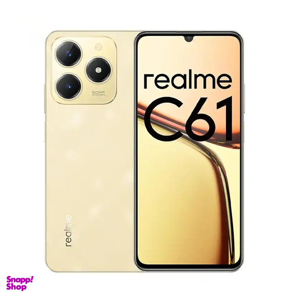 گوشی موبایل ریلمی مدل C61 4G دو سیم کارت ظرفیت 128 گیگابایت رم 6 گیگابایت