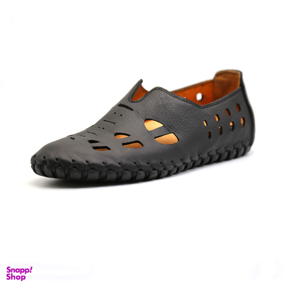 کفش کالج مردانه مستر چرم کد MRC116-06 رنگ مشکی