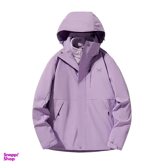 کاپشن دوپوش اسنوهاک کد 99618B رنگ صورتی